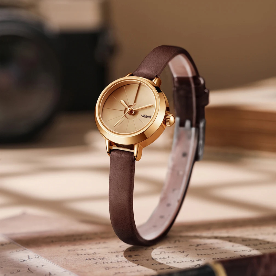 Ingeborg | Elegante Lederuhr